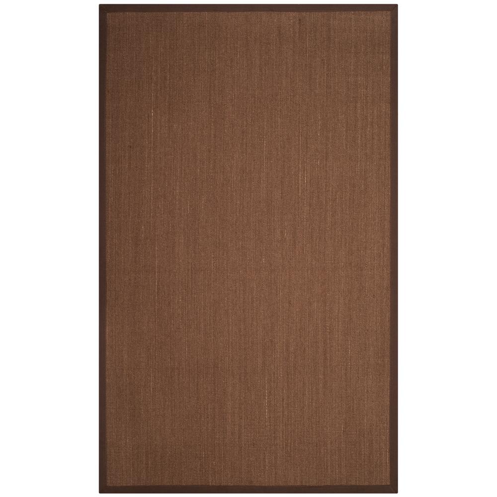 Safavieh Natural Fiber Brown 6 Ft X 9 Indoor Area Rug