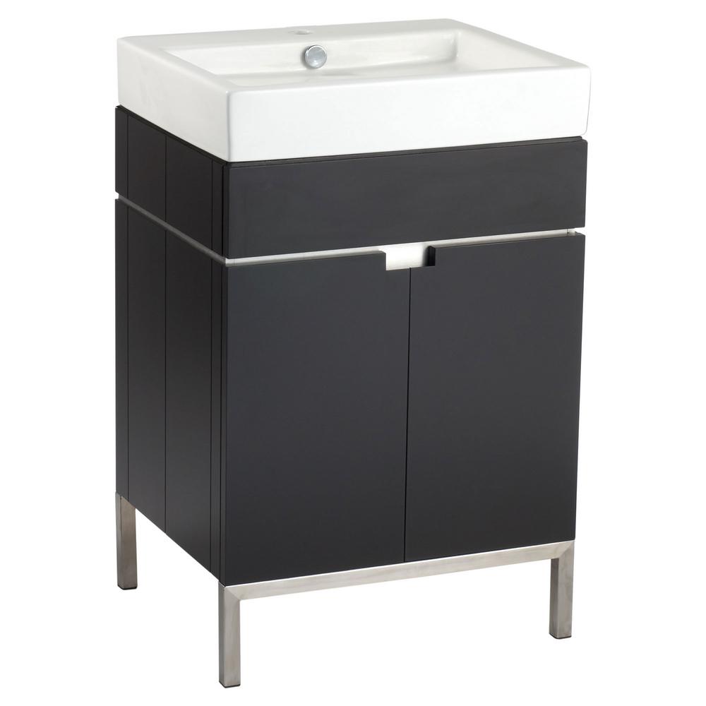 American Standard Studio 22 In Bath Vanity Cabinet Only In Espresso 9205024339 The Home Depot