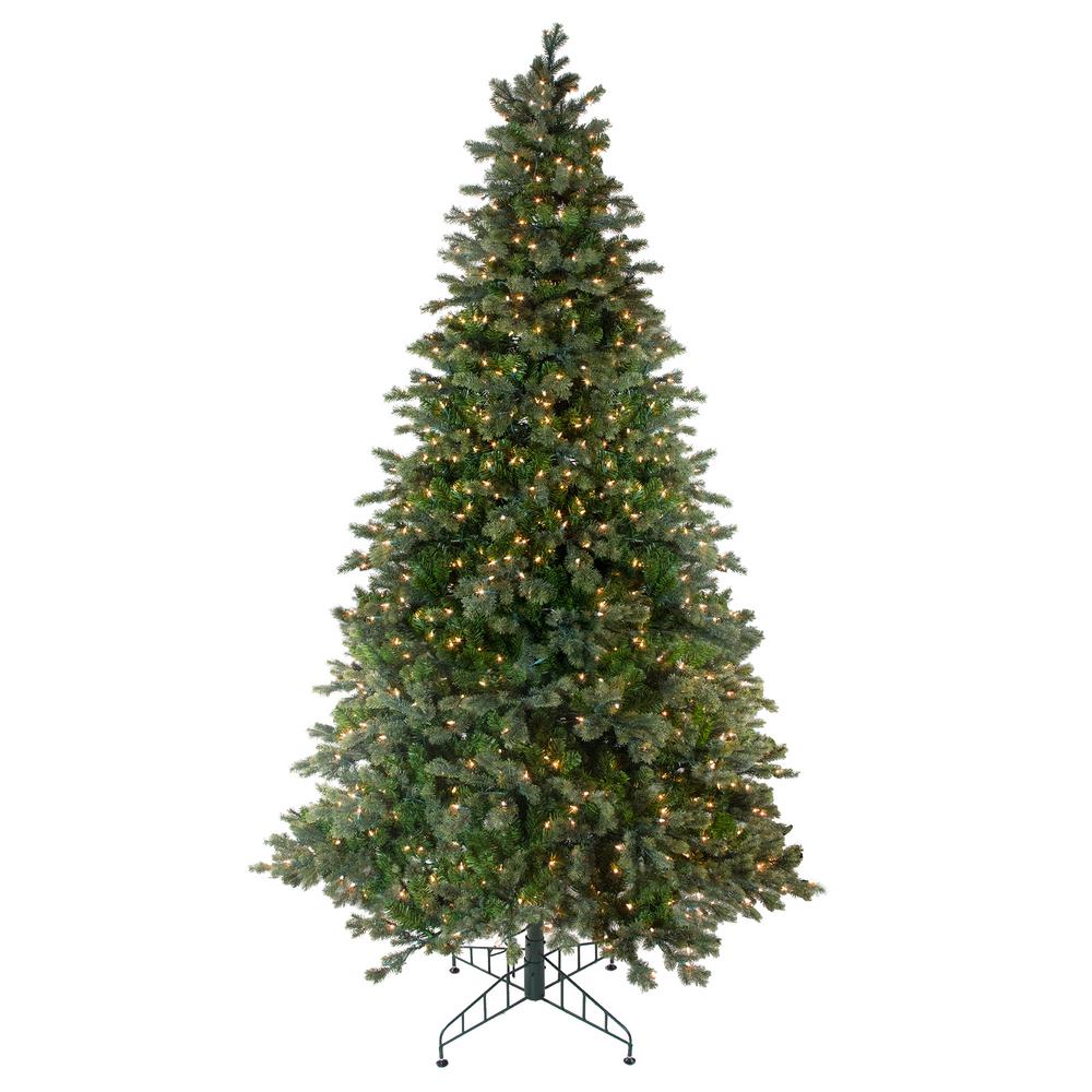Northlight 108 In Pre Lit Savannah Spruce Artificial Christmas Tree With Clear Lights 32915489 The Home Depot