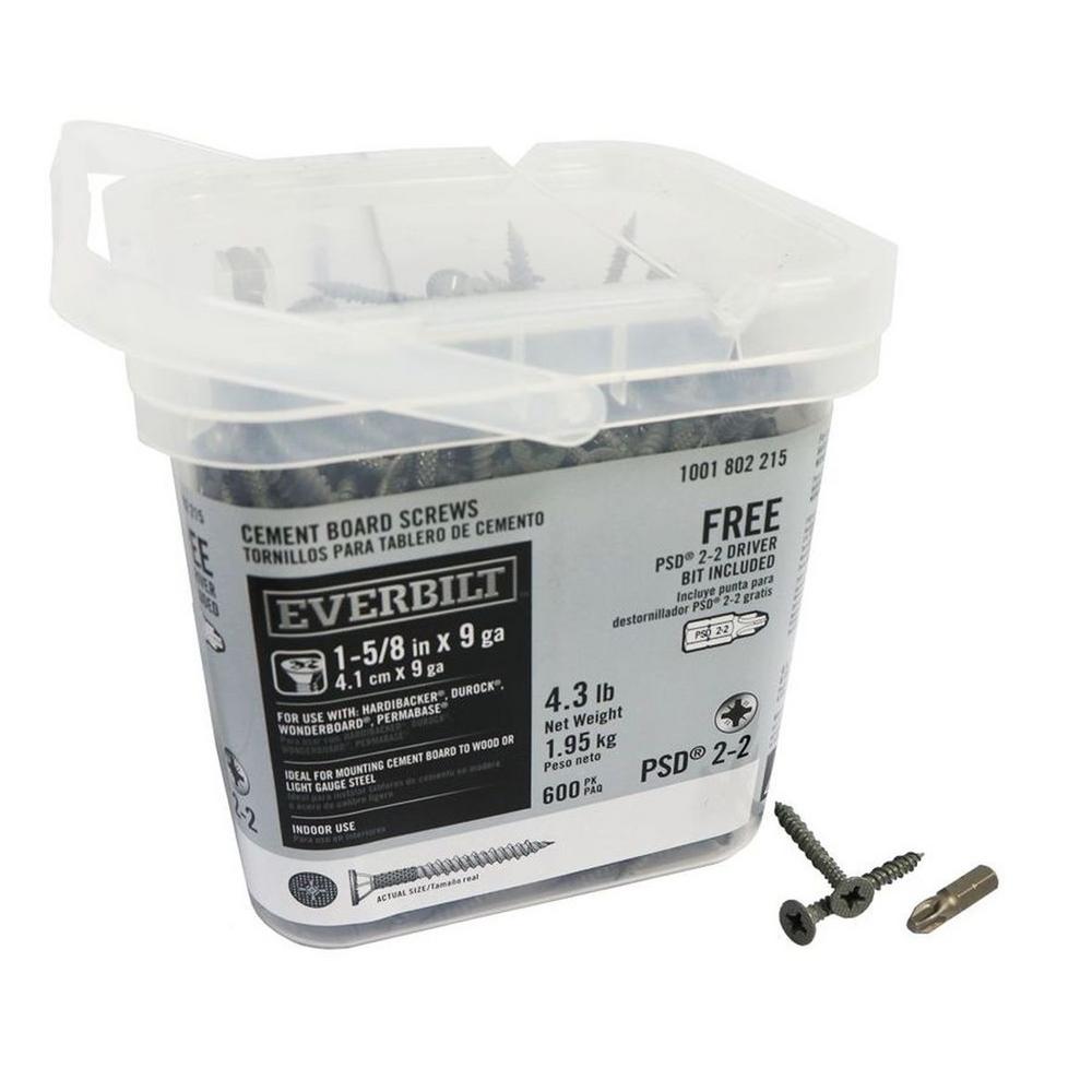 RockOn 9 x 11/4 in. Phillips High Low Threaded WaferHead Cement