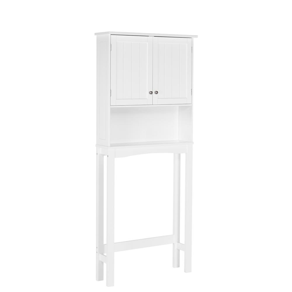 RiverRidge Home Ashland 27.44 inch W x 64.88 inch H Space Saver in White by RiverRidge Home