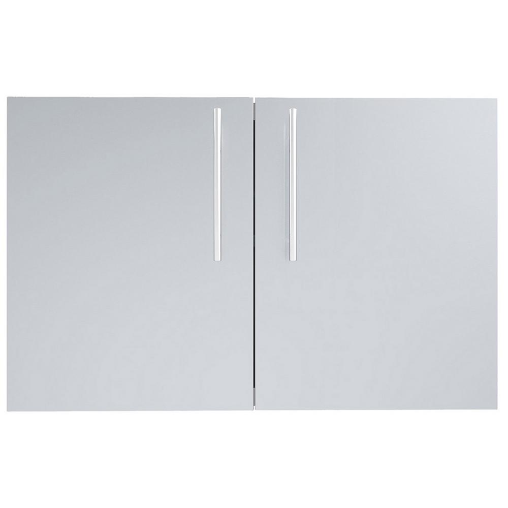 KitchenAid 33 in. Outdoor Kitchen Built-In Grill Cabinet ...