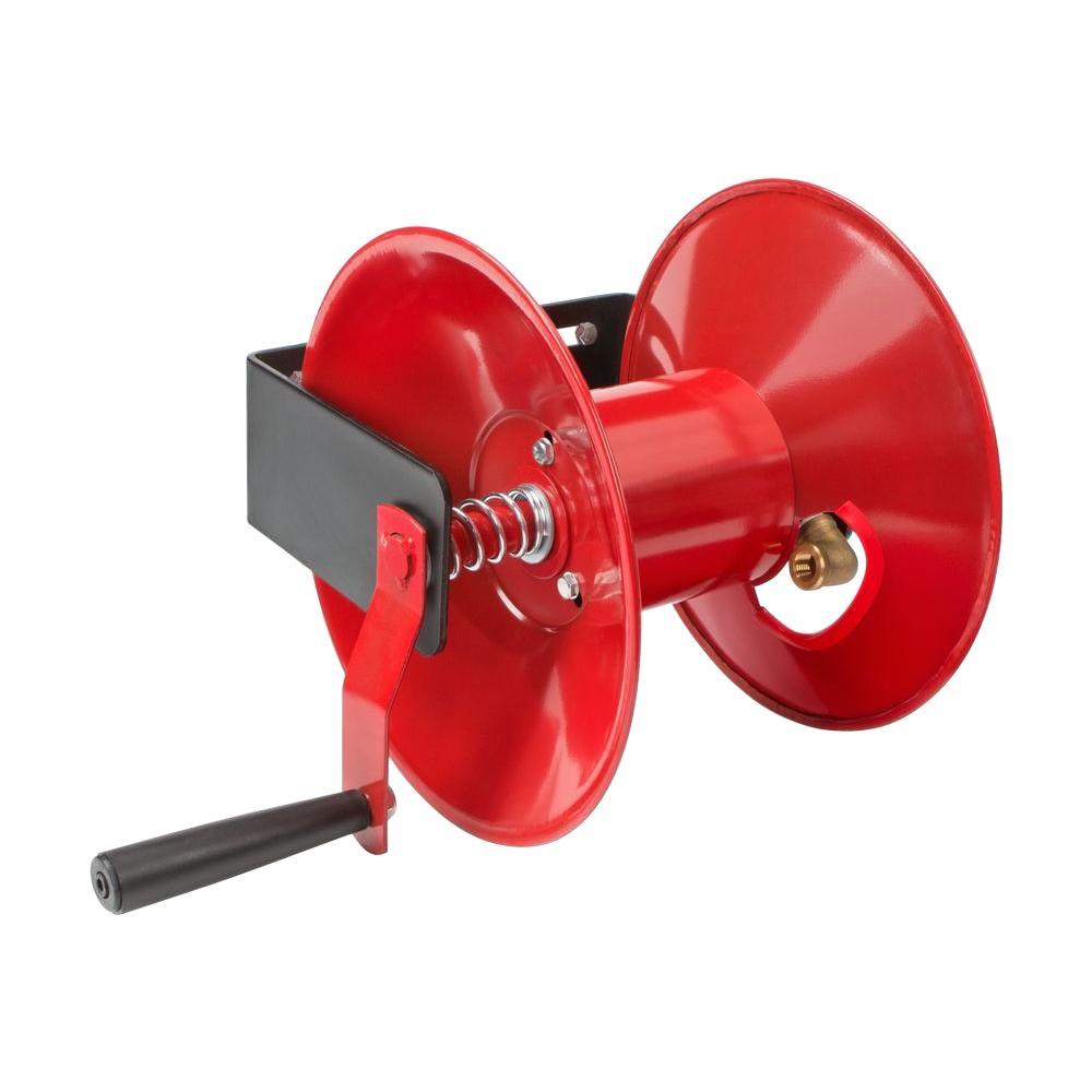 TEKTON 50 ft. Hand Crank Air Hose Reel4685 The Home Depot