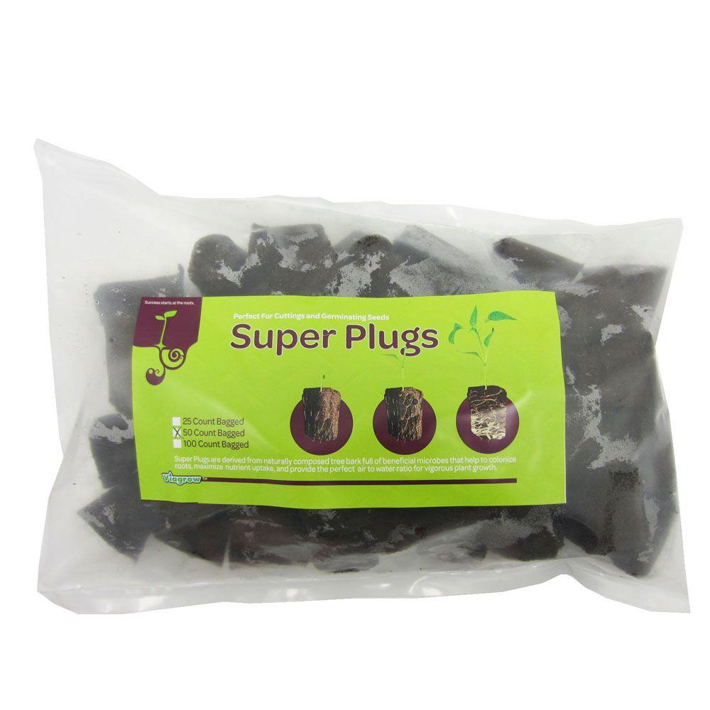 Viagrow Super Plugs 50 Organic Starter PlugsVSSP50 The Home Depot
