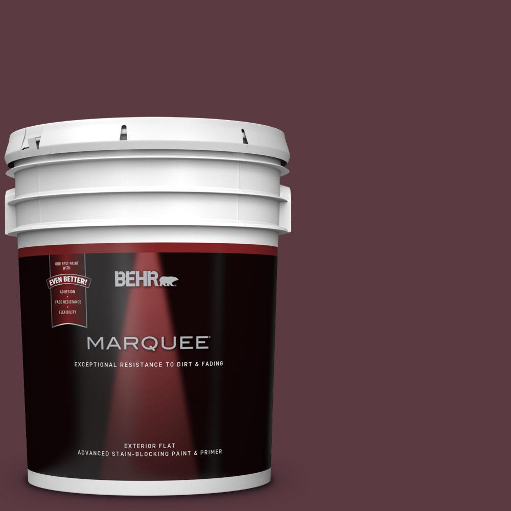 BEHR MARQUEE 5gal. 110F7 Deep Flat Exterior Paint445305 The Home Depot