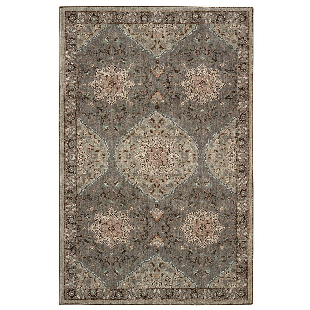 Petproof Farsa Gray 8 Ft X 11 Indoor Area Rug 000361 The Home Petproof Farsa Gray 8 Ft X 11 Indoor Area Rug