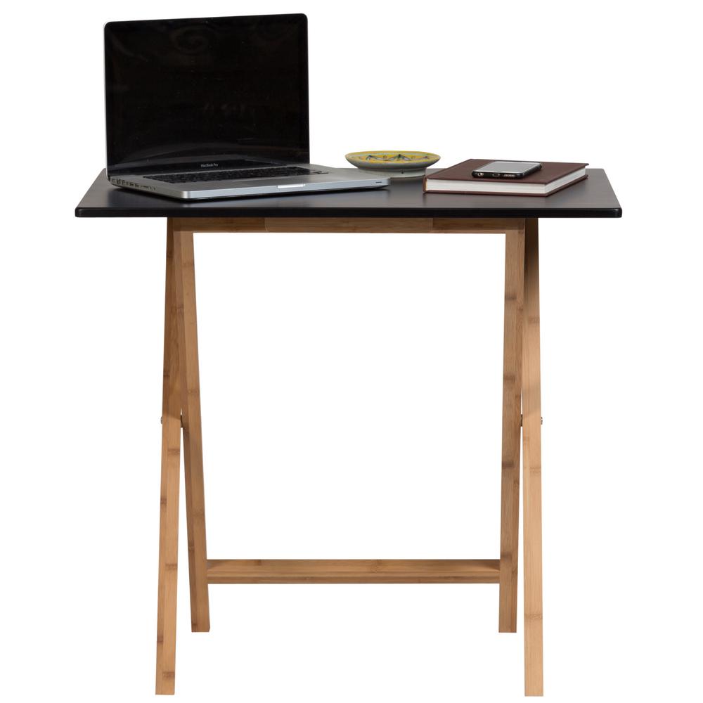 Eccostyle Solid Bamboo Frame Folding Desk Cbbft0012bm The Home Depot