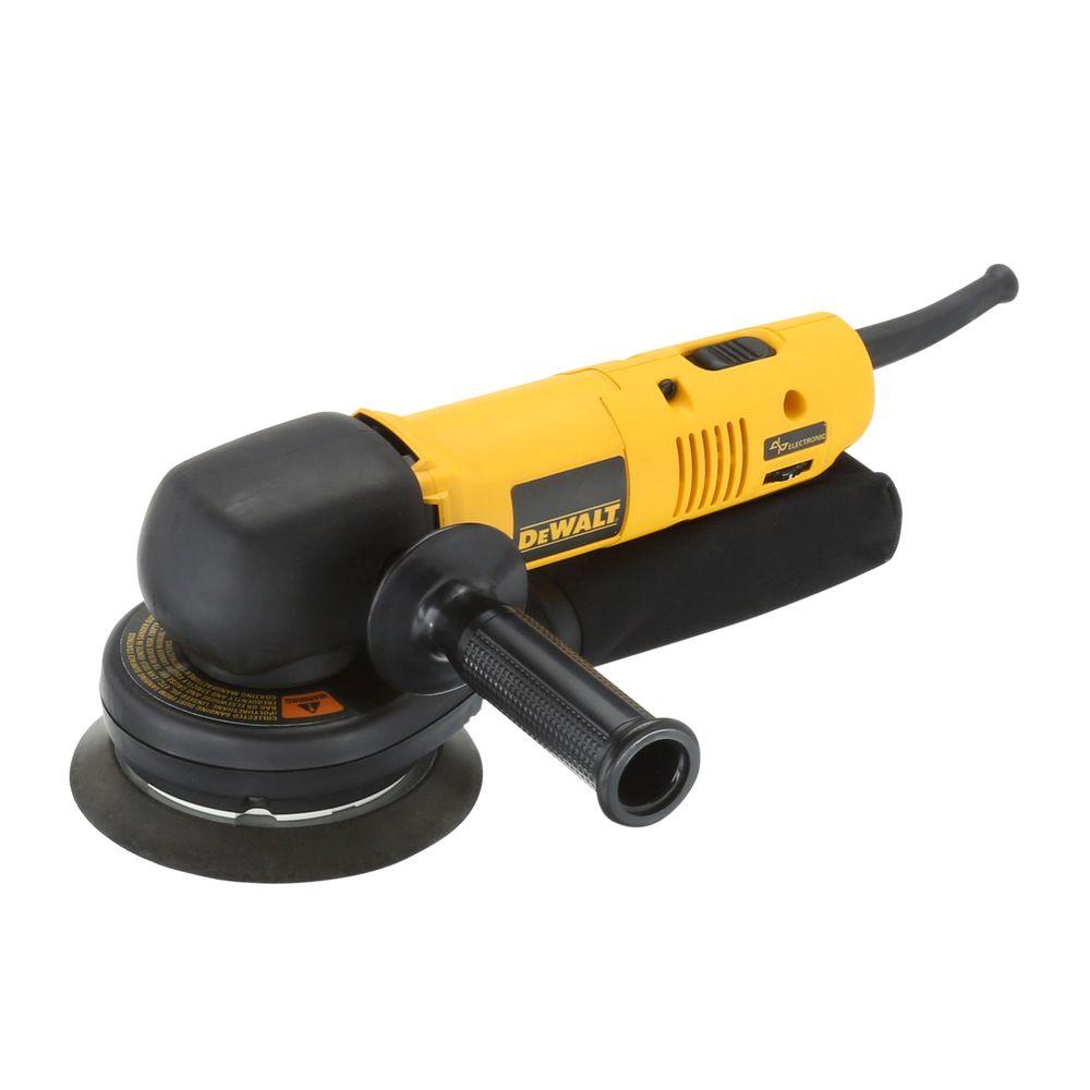 DEWALT 3 Amp 5 in. Corded Random Orbital Hook and Loop Sander ...