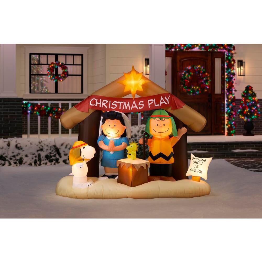 Nativity - Christmas Inflatables - Outdoor Christmas Decorations - The ...