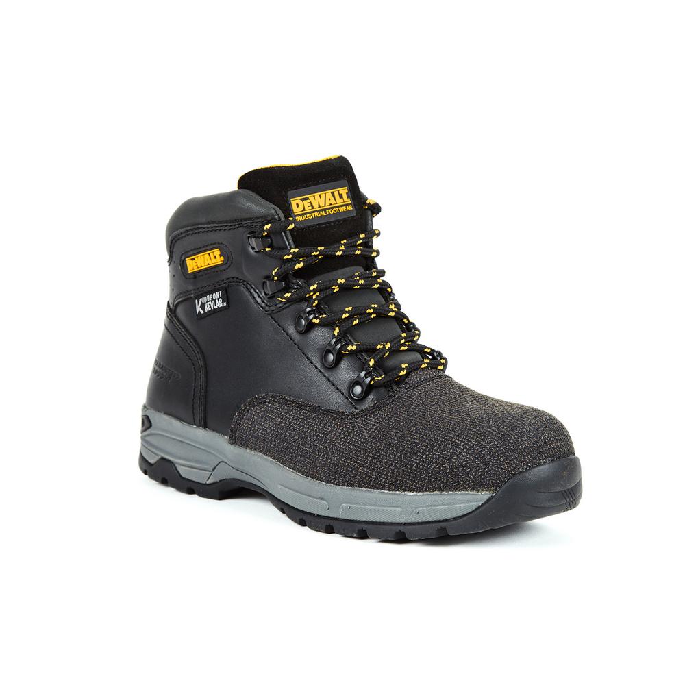 black dewalt safety boots