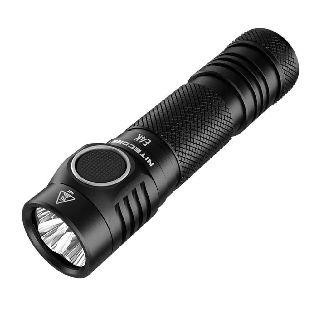 NITECORE 4400 Lumens Flashlight with USB Rechargeable Battery-E4K - The ...