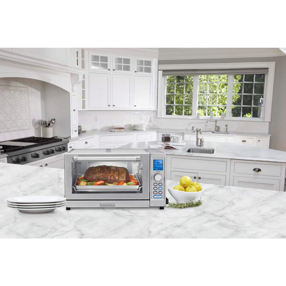 Cuisinart Deluxe White Convection Toaster Oven Broiler TOB135WN The