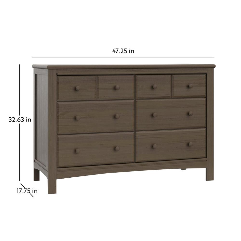 graco benton pebble gray dresser