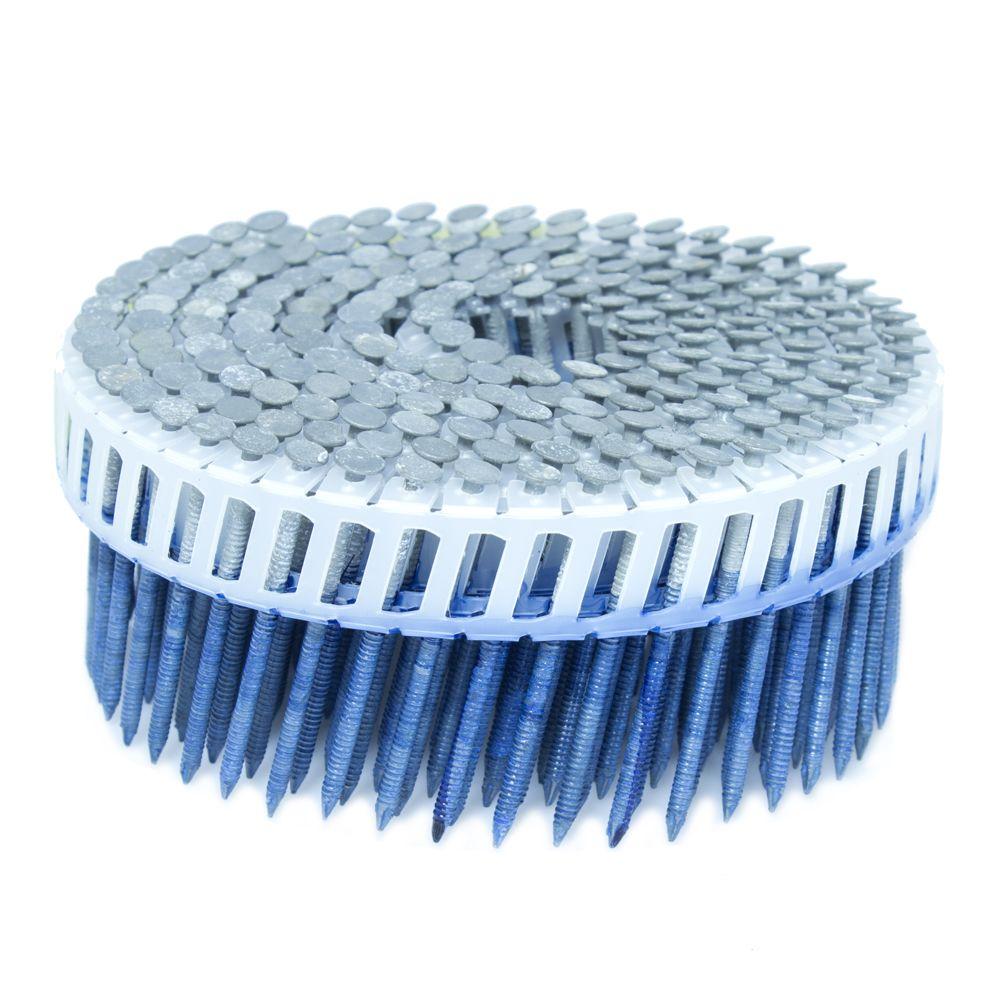 FASCO 2 in. x 0.092 in. 15Degree Ring Hot Dip Plastic Sheet Coil