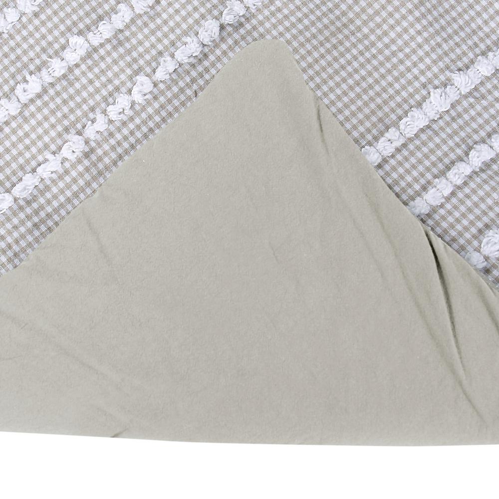 Better Trends Winston 68 In X 90 In Taupe Twin Comforter With 20