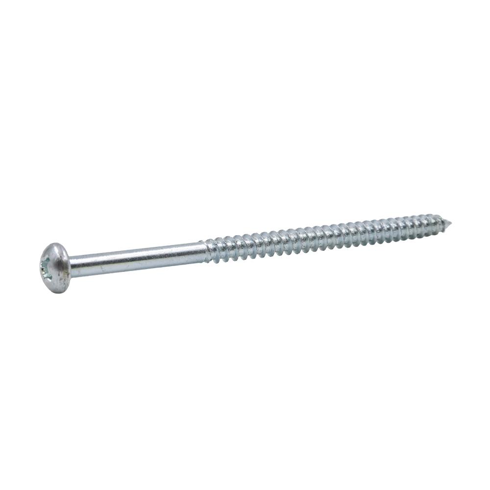 Everbilt 6 x 21/2 in. Round Head Phillips Zinc Wood Screw (3Piece