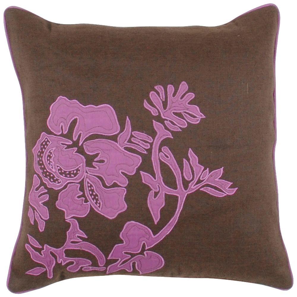 Artistic Weavers FloraC 18 in. x 18 in. Decorative Down Pillow-FloraC-1818D - The Home Depot