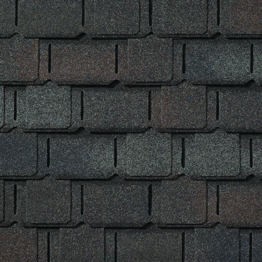 GAF Camelot II Value Collection Royal Slate Lifetime Architectural Shingles (25 sq. ft. per