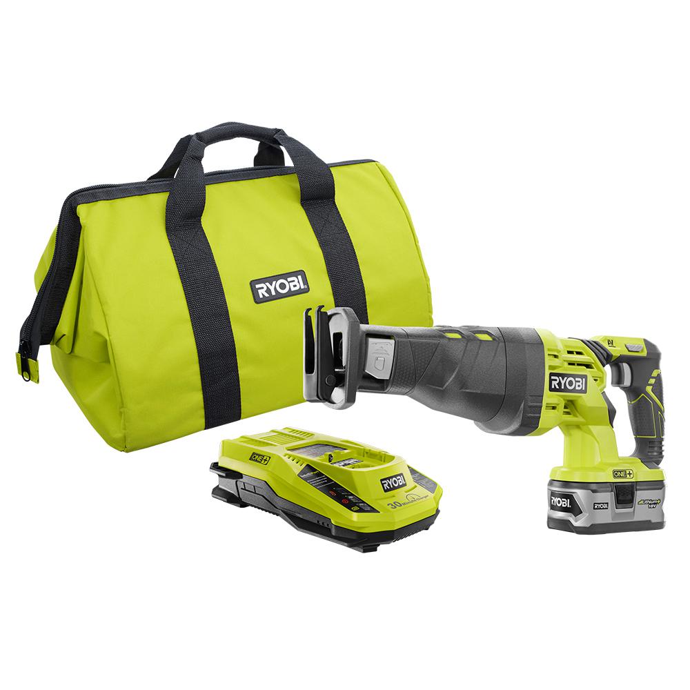 Ryobi 18Volt ONE+ Cordless Reciprocating Saw (Tool Only)P514 The