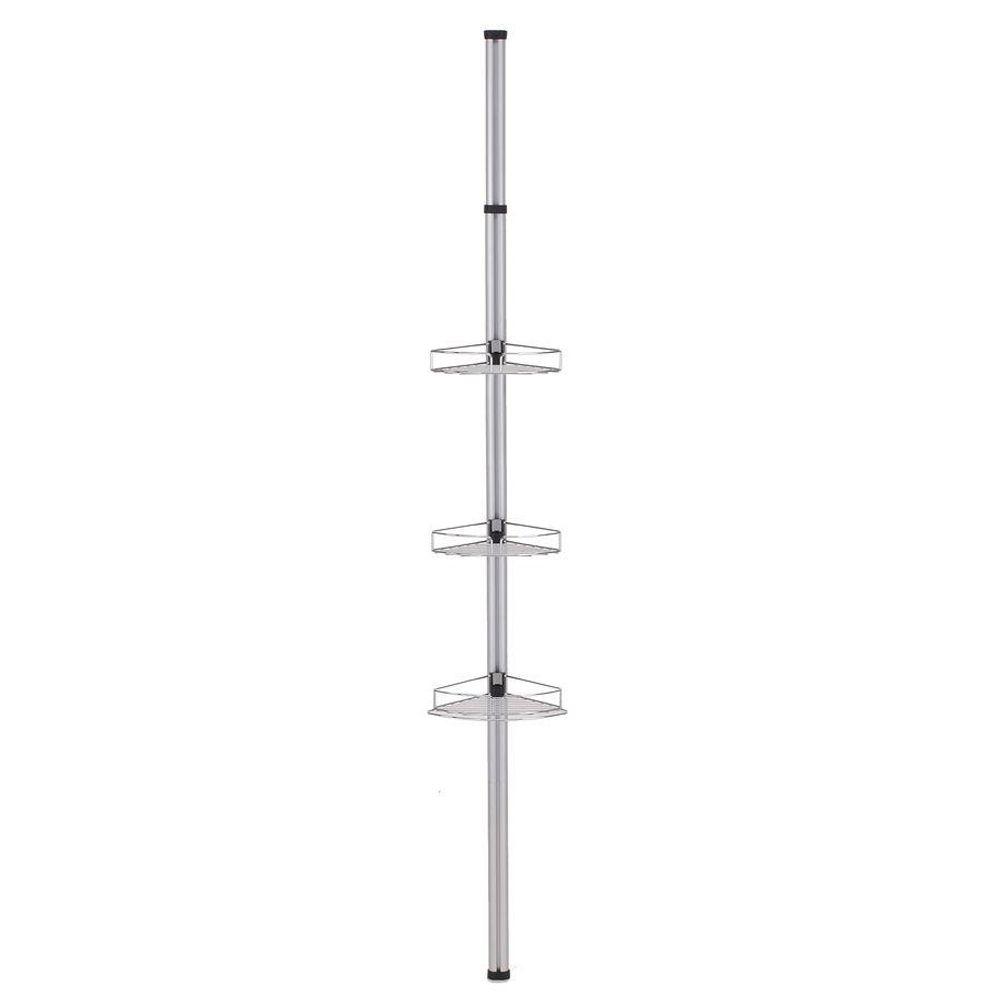Ore International Modern Telescopic Pole With 3 Racks Ns 101 1 The Ore International Modern Telescopic Pole With 3 Racks