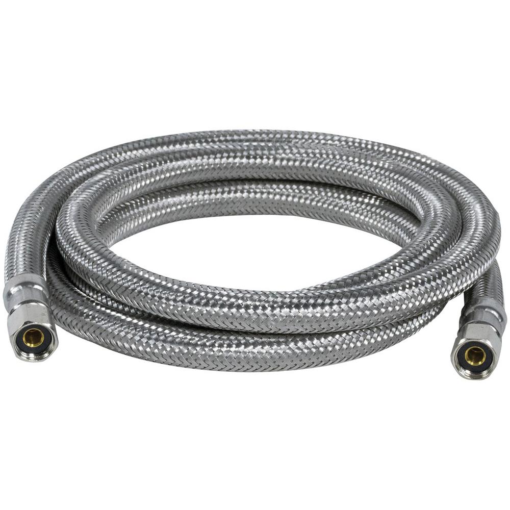 Certified Appliance Accessories Braided Stainless Steel Ice Maker Connector 6ft