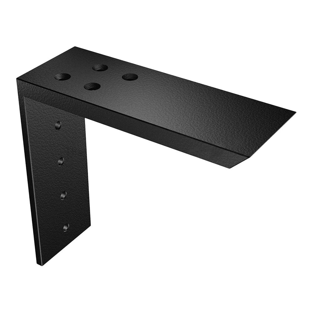 The Original Granite Bracket 10 In Aluminum L Bracket Countertop