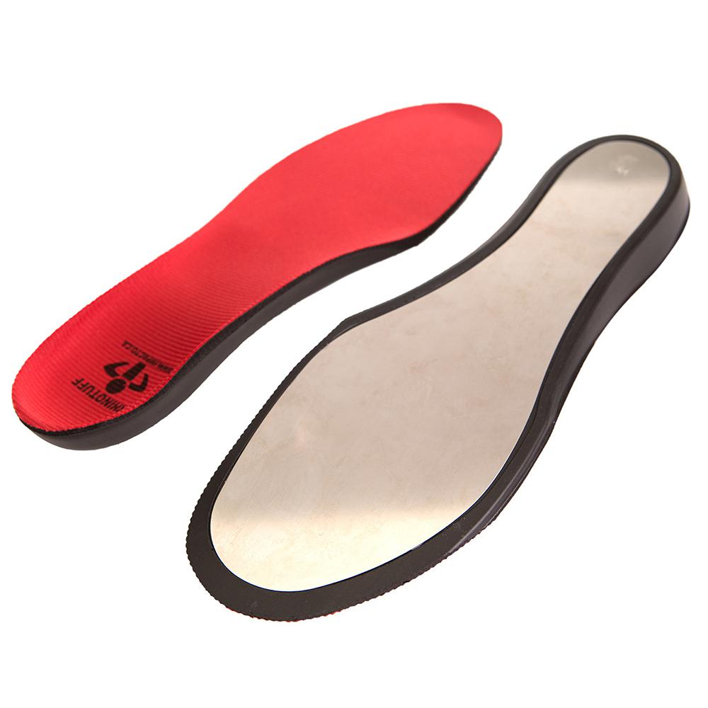 Size 7-8 Red Puncture Resistant Insoles 