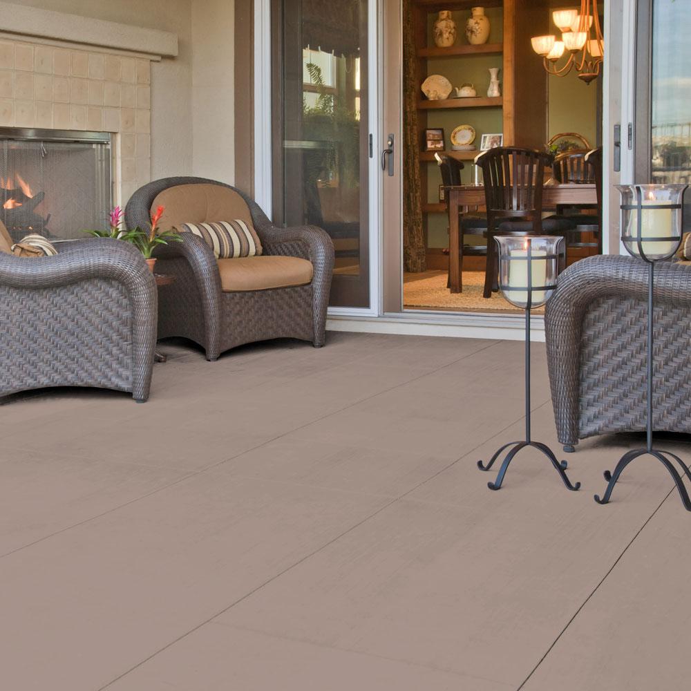 Reviews For Behr Premium 1 Gal N170 4 Coffee With Cream Low Lustre Enamel Interior Exterior Porch And Patio Floor Paint 630001 The Home Depot