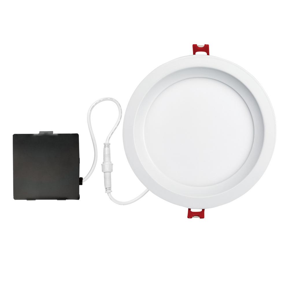 Globe Electric Designer Slim Glare Control 6 In White Integrated Led Recessed Kit Globe Electric Designer Slim Glare Control 6 In White Integrated Led Recessed Kit