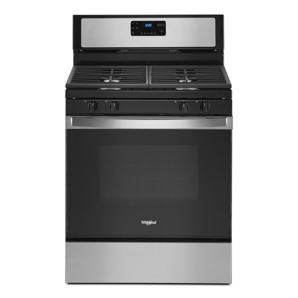 Whirlpool 5.1 cu. ft. Gas Range in Stainless SteelWFG505M0BS The