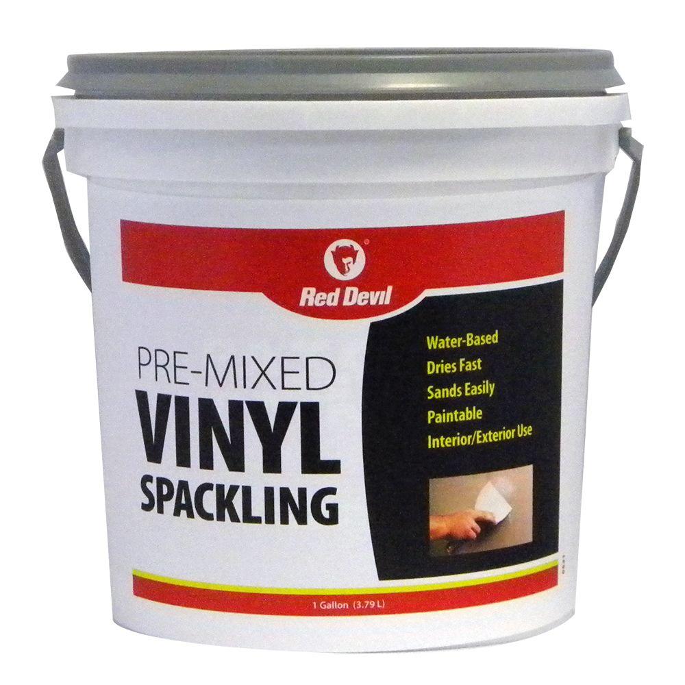 Red Devil 1 gal. PreMixed Vinyl Spackling0531 The Home Depot