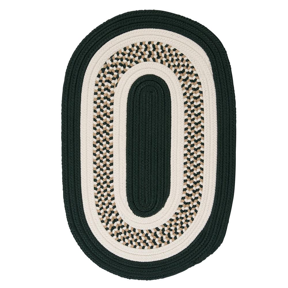 Oval 8 X 11 Outdoor Rugs The Home Depot Spiral Ii Dark Green 8 Ft X 11 Indoor Outdoor Area Rug