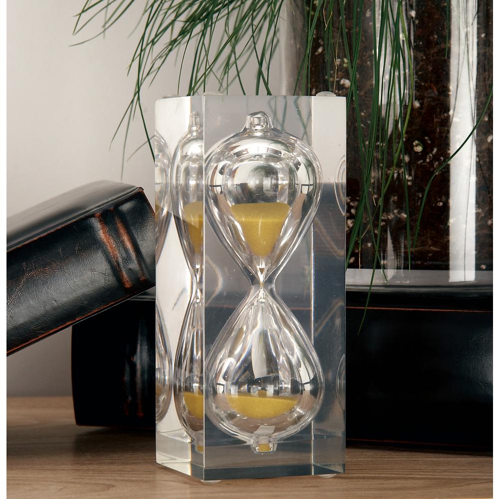 shimmering sand hourglass