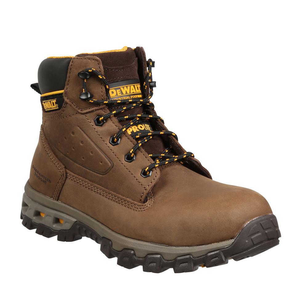 Work Boots - Aluminum Toe - Brown Size 