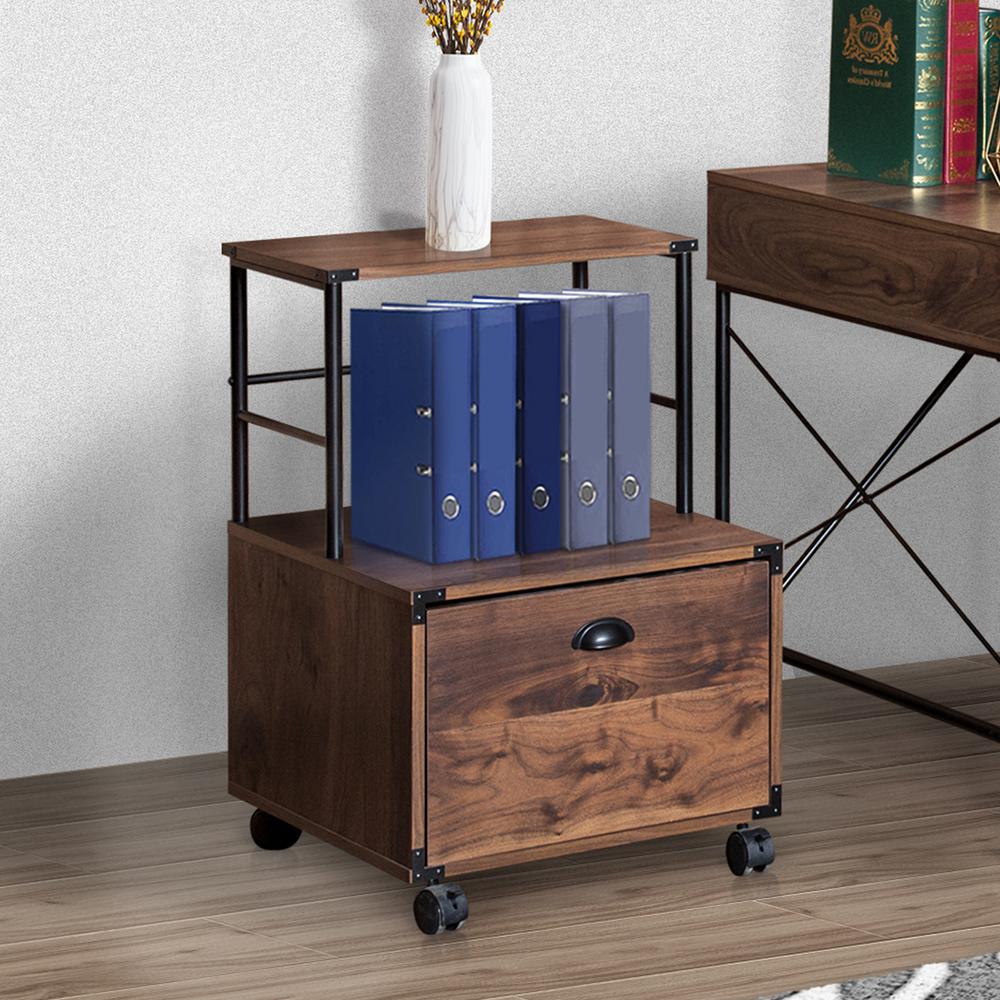 Brunei Mobile Lateral File Cabinet With 1 Drawer Bx4200mfwn The