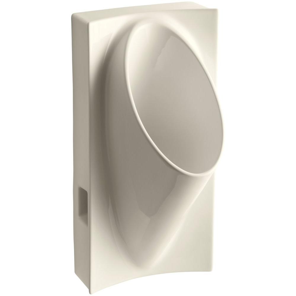 KOHLER Steward Waterless Urinal in AlmondK491847 The Home Depot