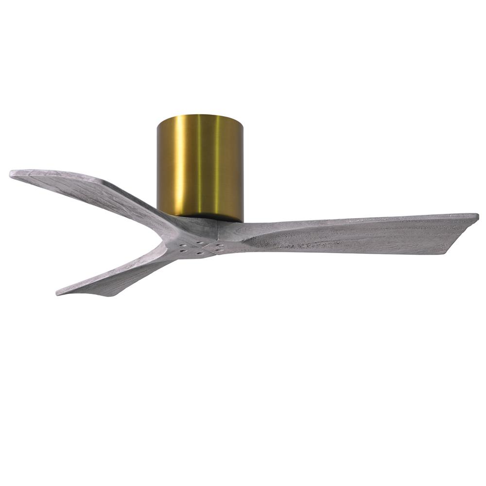 Atlas Irene 42 In Indoor Outdoor Brushed Brass Ceiling Fan With