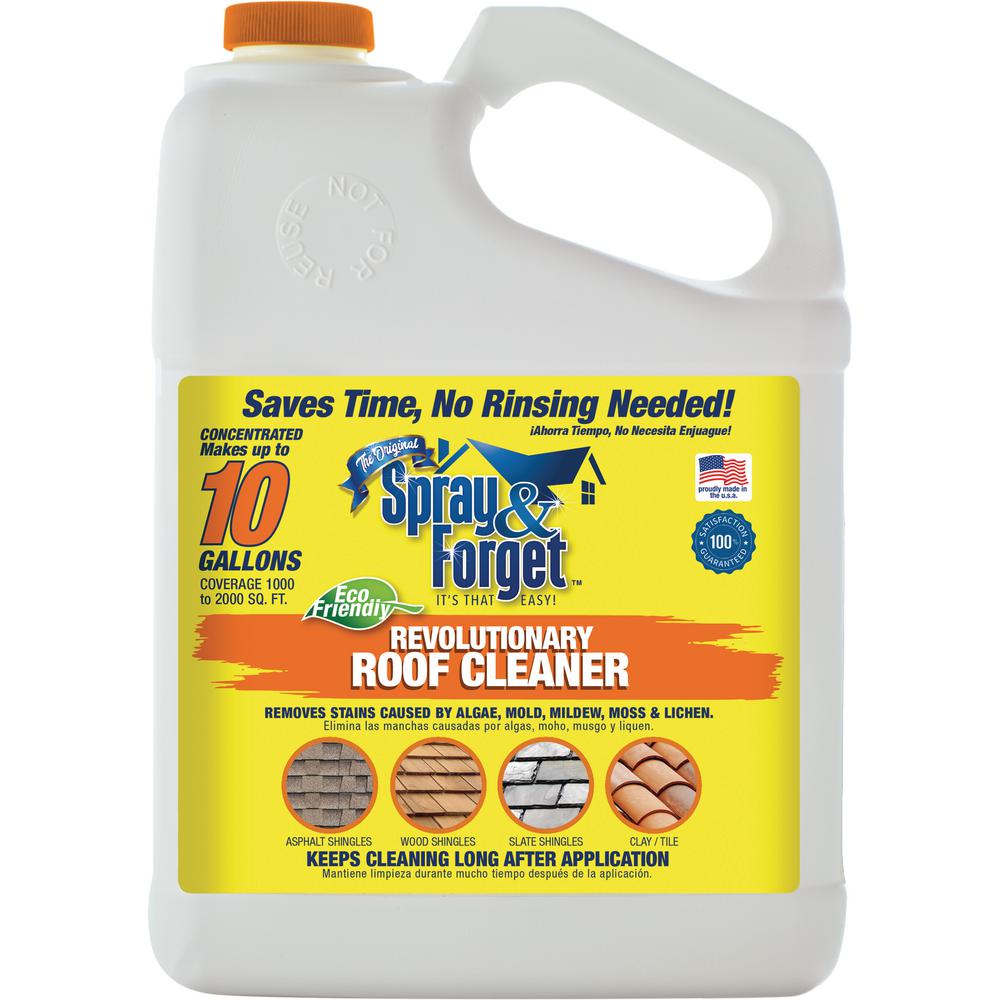 Spray and 1Gal. Concentrated No Rinse EcoFriendly Roof and