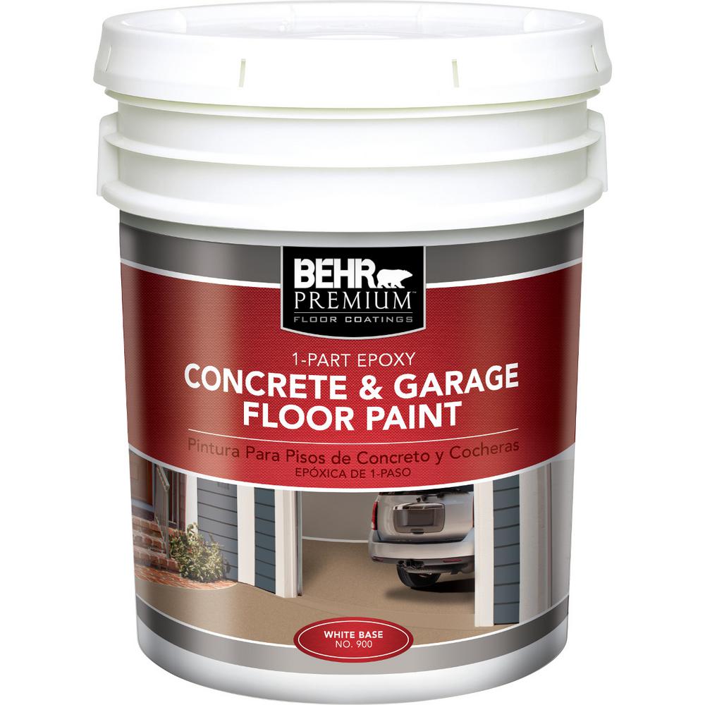 BEHR 5 gal. Deep Base 1 Part Epoxy Floor Paint-93005 - The Home Depot