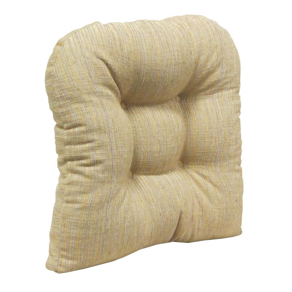 Gripper Non-Slip 17 in. x 17 in. Polar Chenille Sand Tufted Universal ...