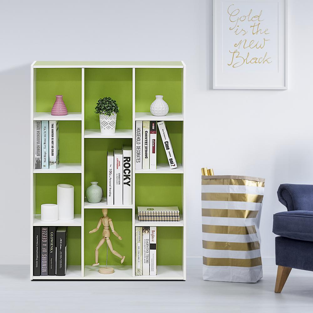 Bookcase Green Cubes Bookcases Home Office Furniture