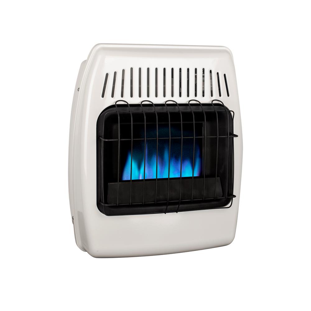 Dyna Glo 10 000 Btu Blue Flame Vent Free Natural Gas Wall Heater Bf10nmdg 4 The Home Depot