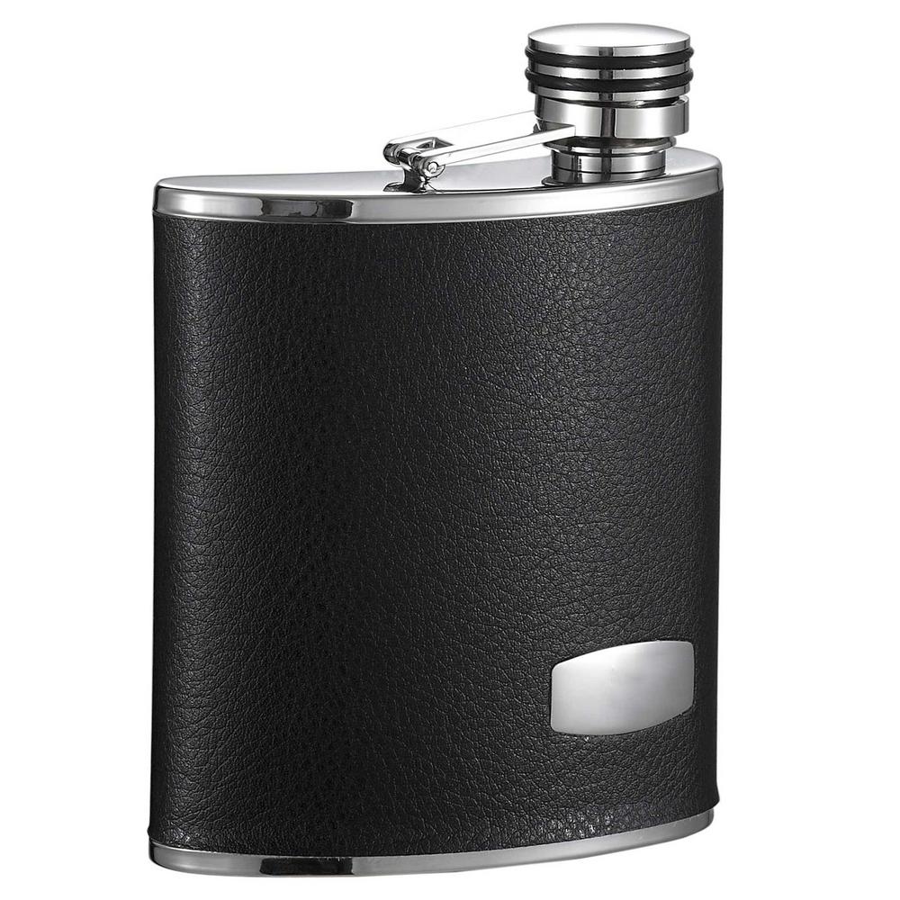 Visol Zen Black Wide Mouth Liquor FlaskVF6042 The Home Depot