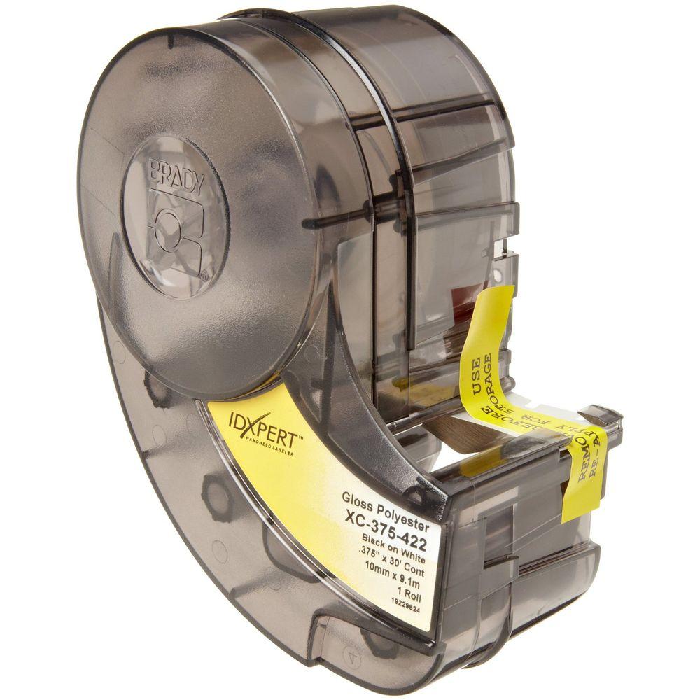 Brady IDXPERT 3/8 in. W x 30 ft. H Patch Panel LabelsXC375422 The