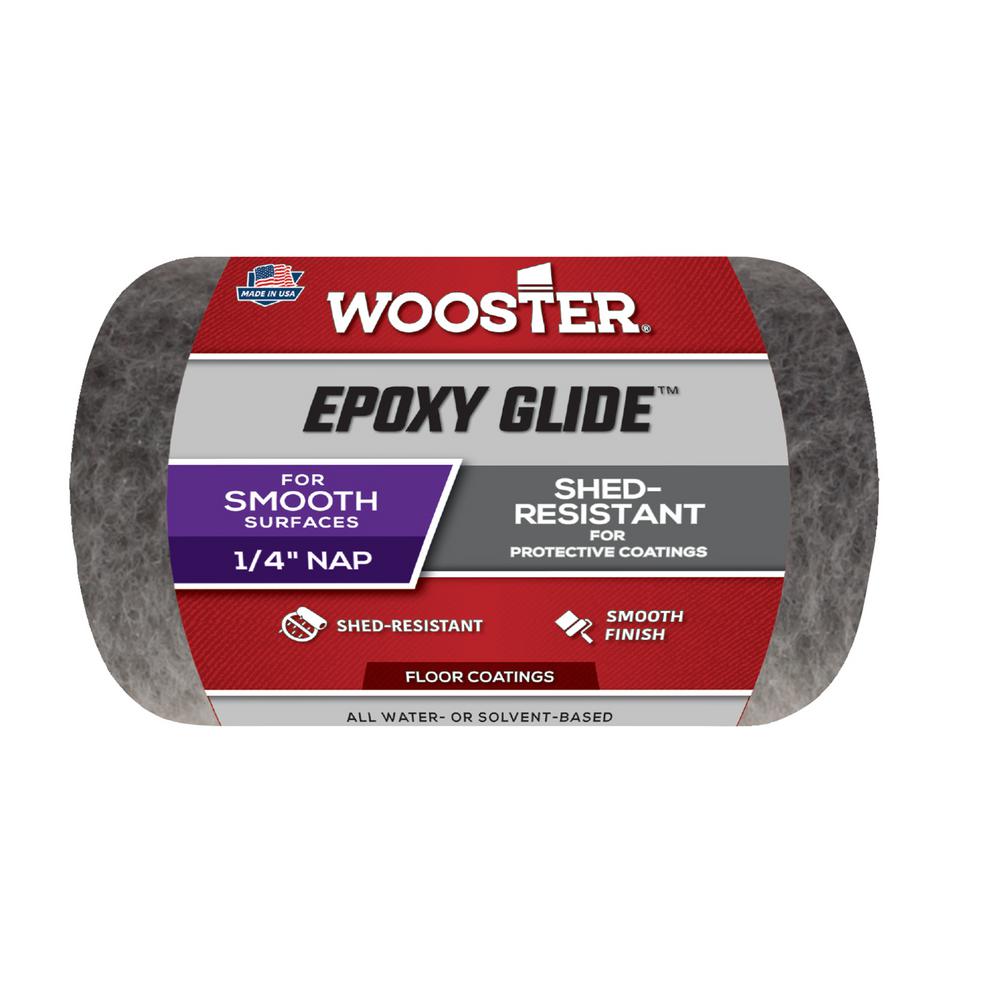 Wooster 4 in. x 1/4 in. Epoxy Glide Roller Cover00R2320040 The Home