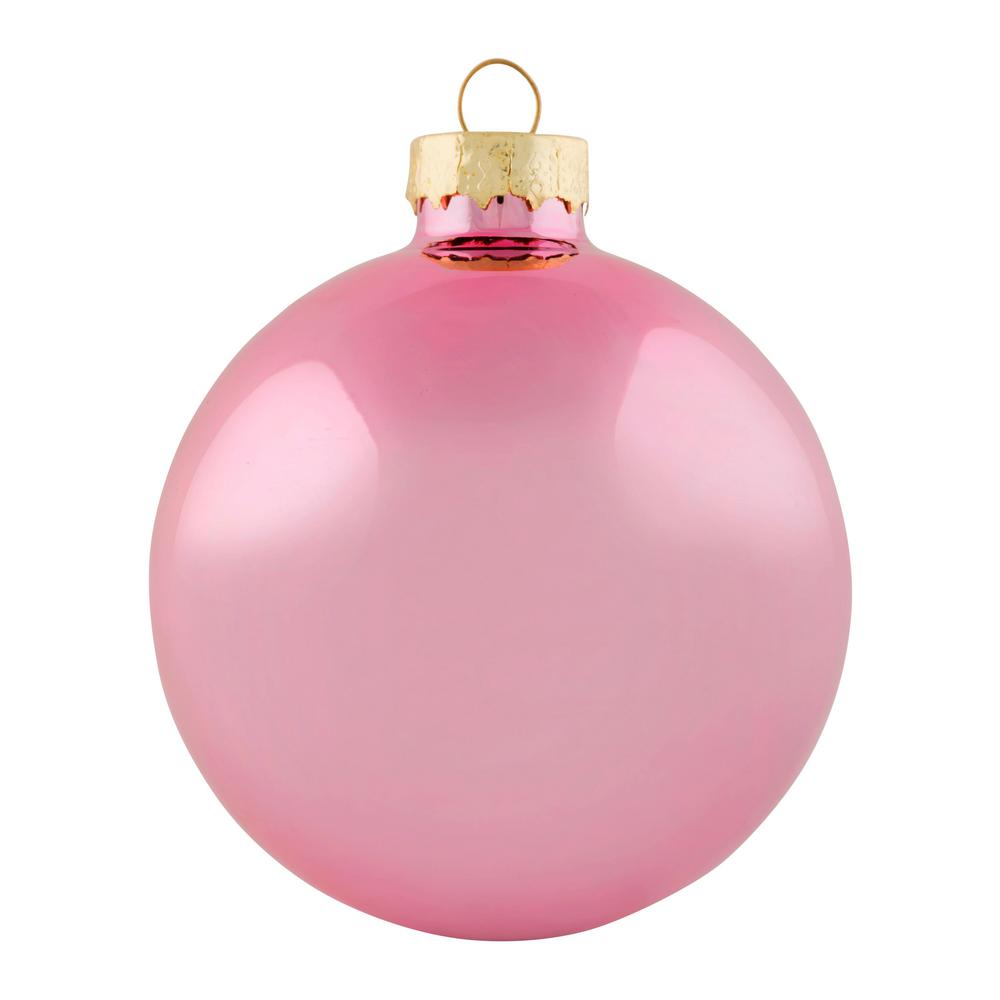 baby pink christmas ornaments