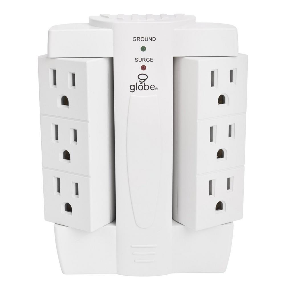 globe-electric-6-outlet-swivel-surge-protector-white-wall-tap-7732001