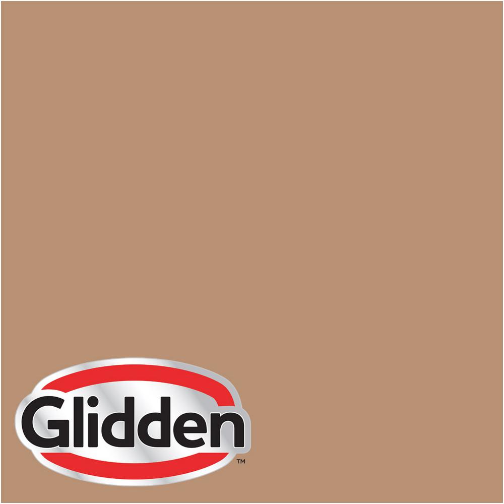 Glidden Premium 1 Gal Hdgo38d Light Autumn Brown Semi Gloss Interior Paint With Primer