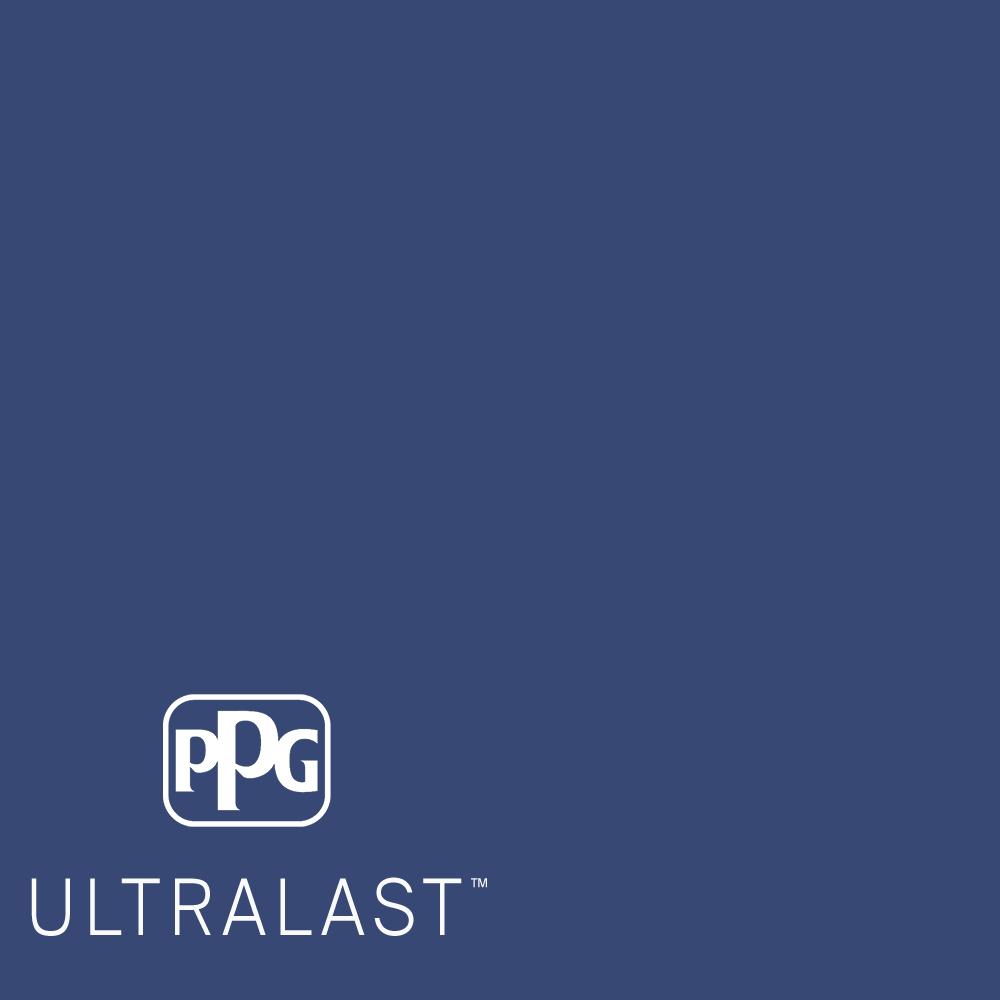 Ppg Ultralast 1 Gal Ppg1166 7 Daring Indigo Semi Gloss Interior Paint And Primer Ppg1166 7u 01sg The Home Depot