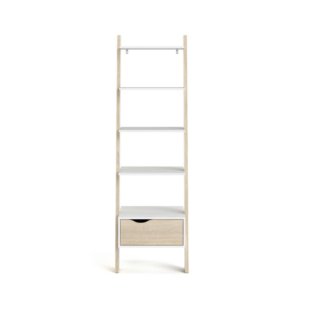 Tvilum Diana White Oak Structure Bookcase With 1 Drawer 7538549ak